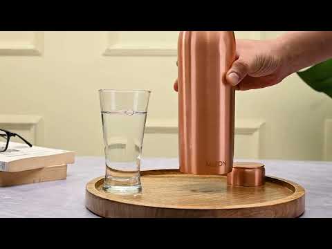 Load video: Copper Charge Bottle (Milton)