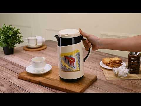 Load video: Viva Tuf Vacuum Insulated Jug (Milton)