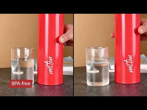 Load video: Steel Fit Water Bottle (Milton)