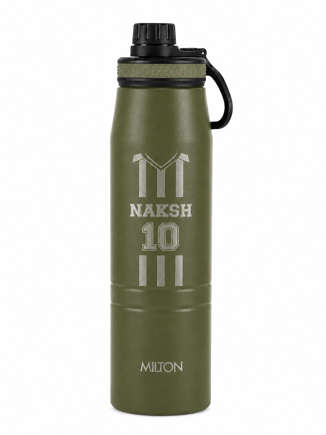 Personalized Sparkle Thermosteel Bottle Football Edition (Milton)