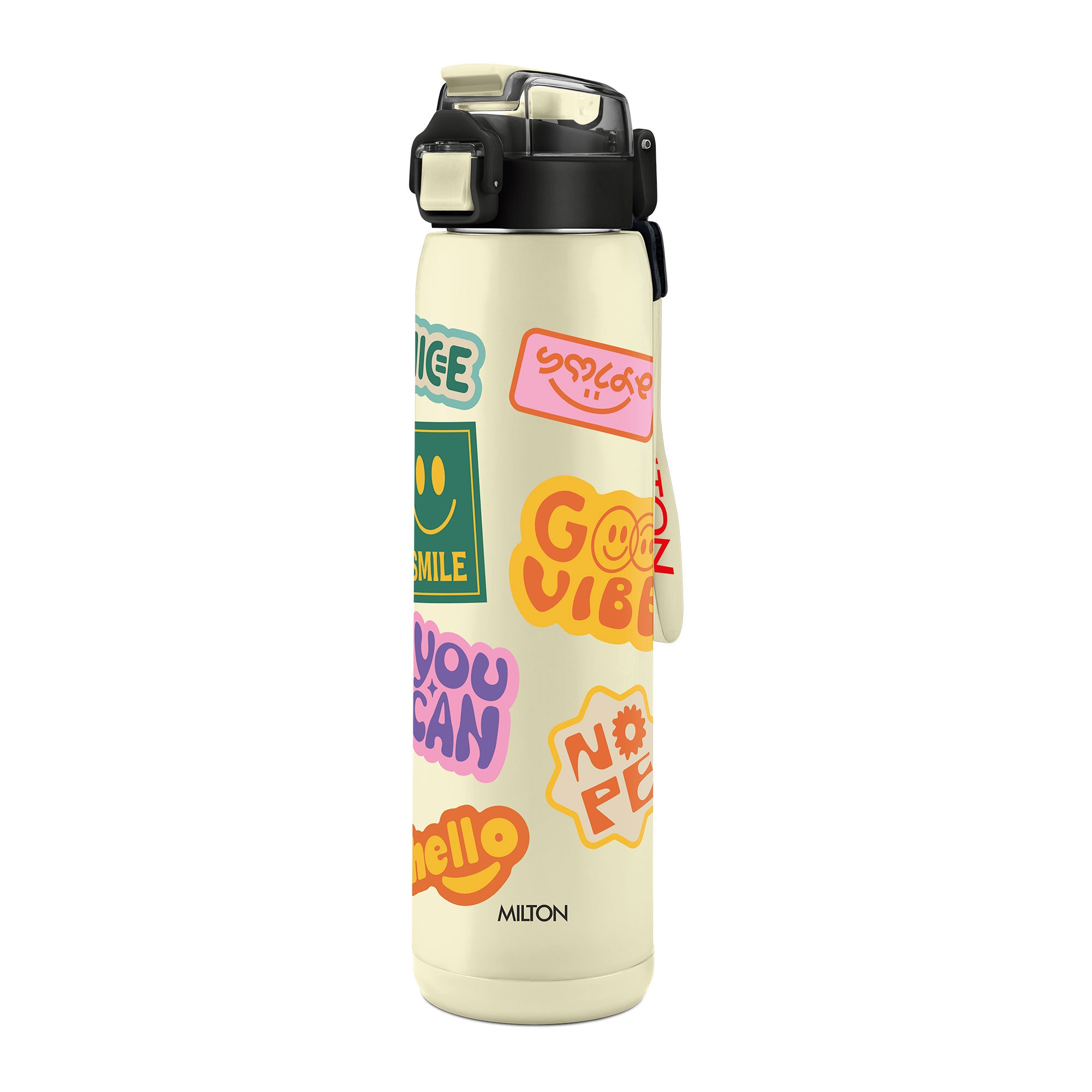Steel Edge Thermoware Bottle With Twin Lid (Milton)