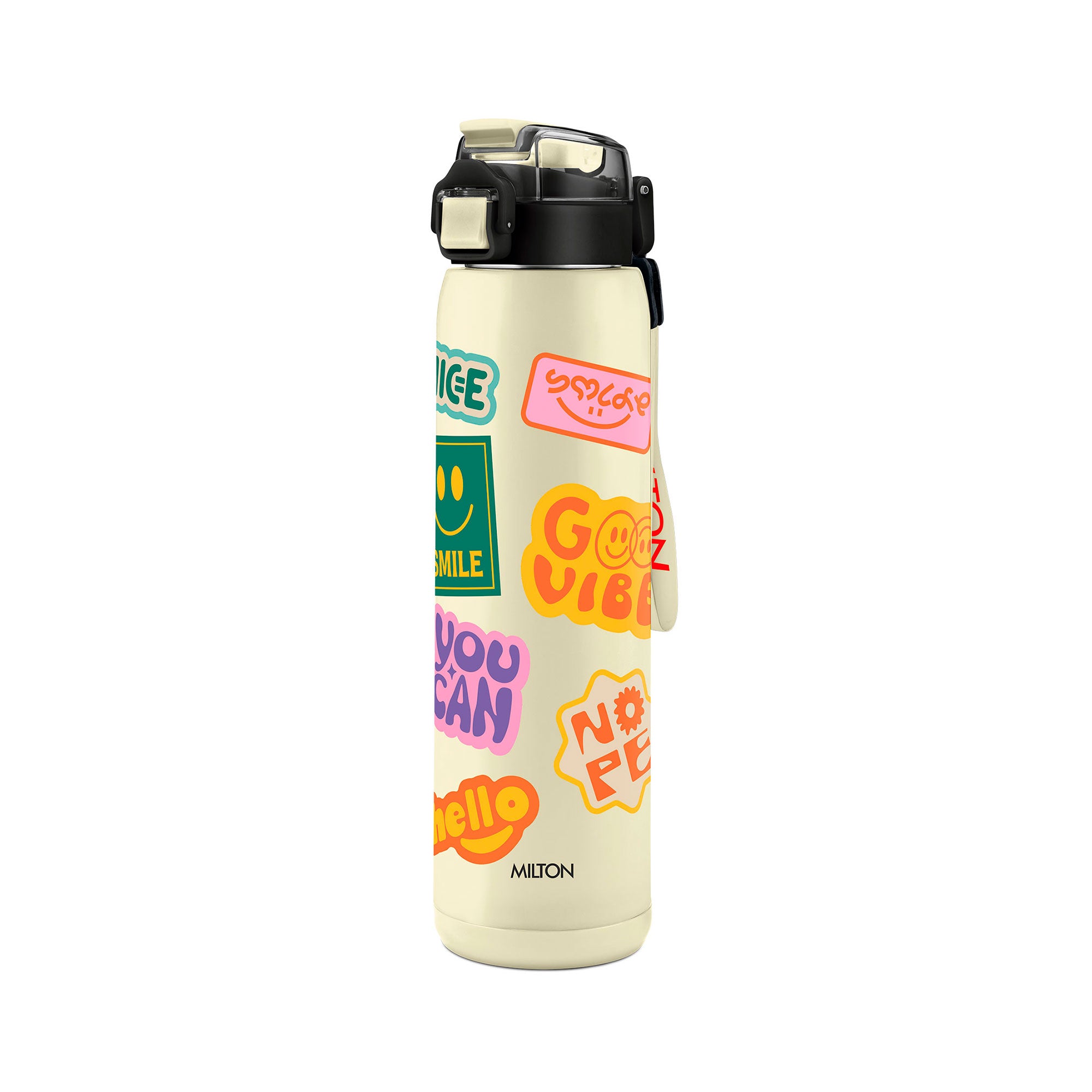 Steel Edge Thermoware Bottle With Twin Lid (Milton)
